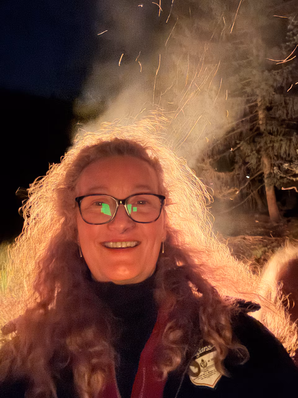 Kari-Lise, vertinnen på Vangen Farmen